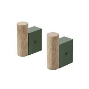 muuto | attach coat hook set | dark green