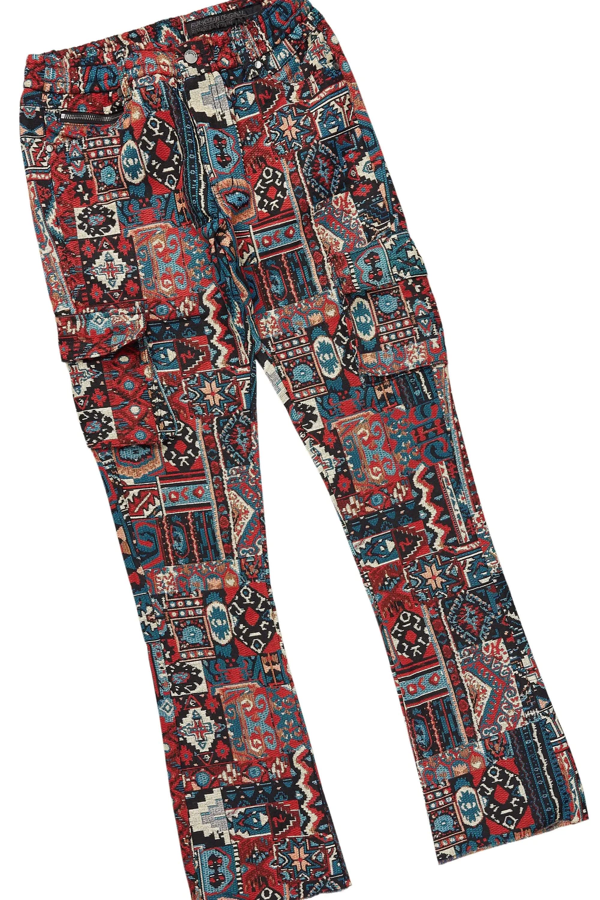 Nard Red Multi Puffer & Nard Tapestry Jean Bundle