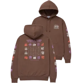 National Parks Pictograms Fill In Hoodie