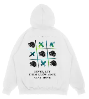 Next Move Hoodie White/Green