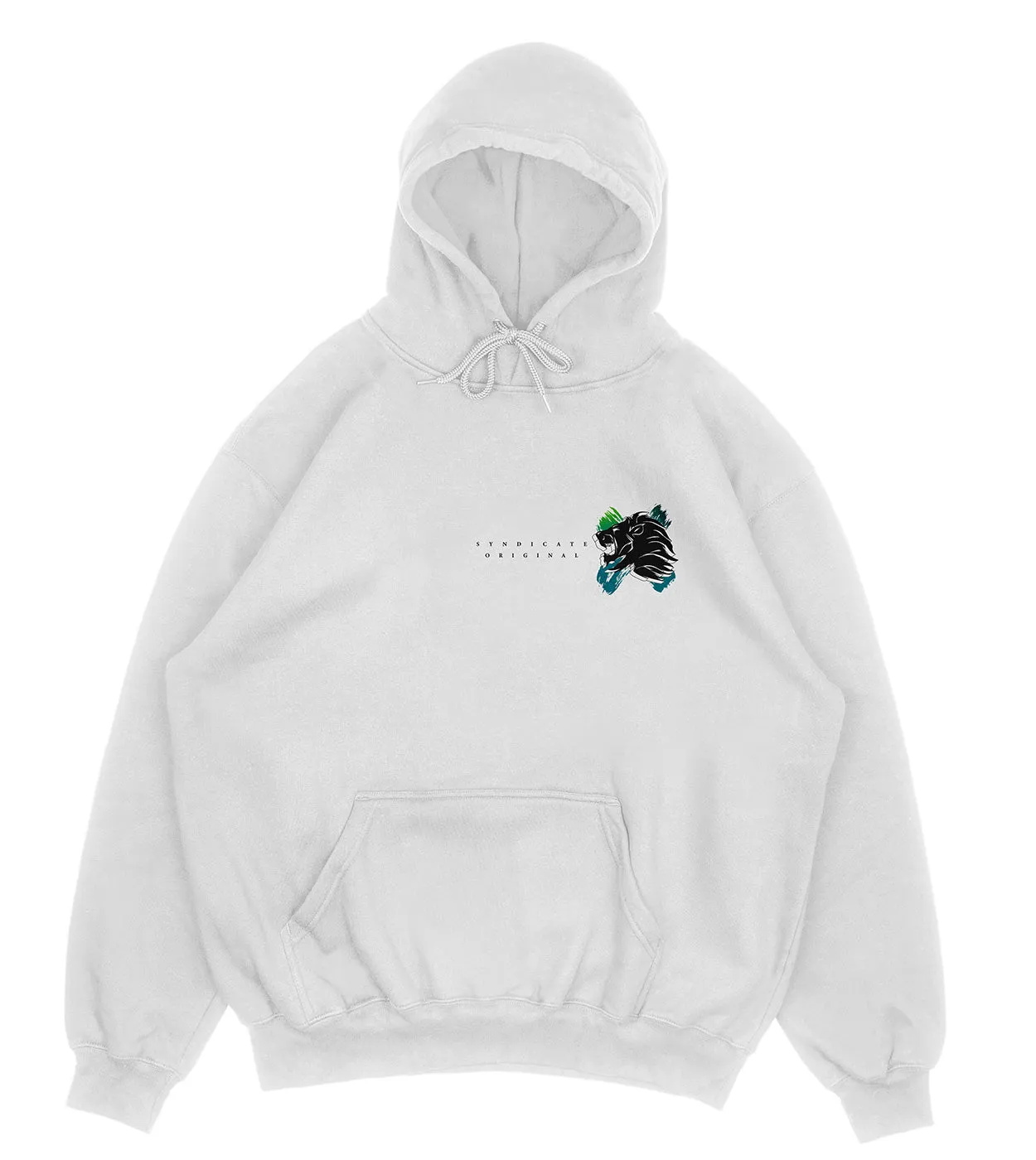 Next Move Hoodie White/Green