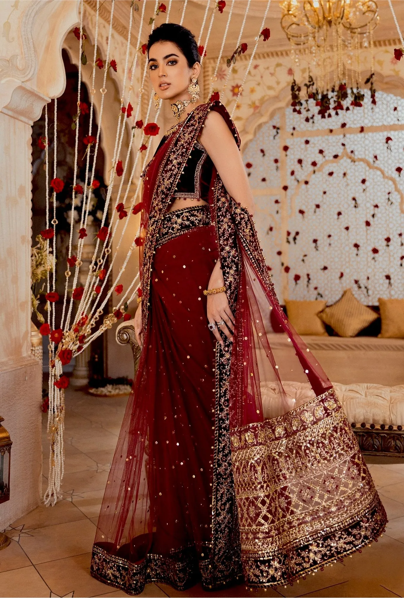 Noor by Saadia Asad Luxury Wedding Collection – D4- AVA