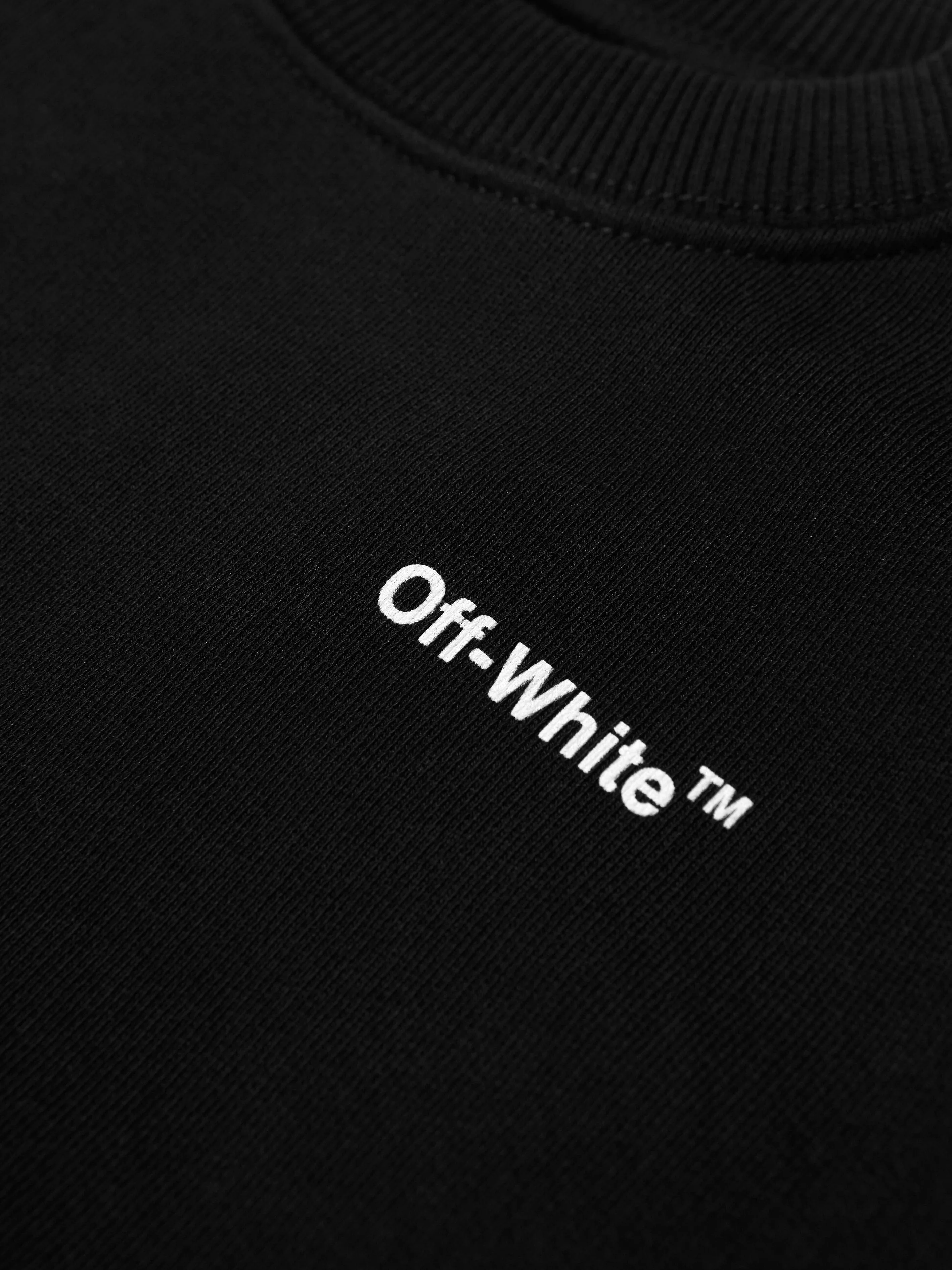 Off-White Boys Rubber Arrow Sweatshirt in Black