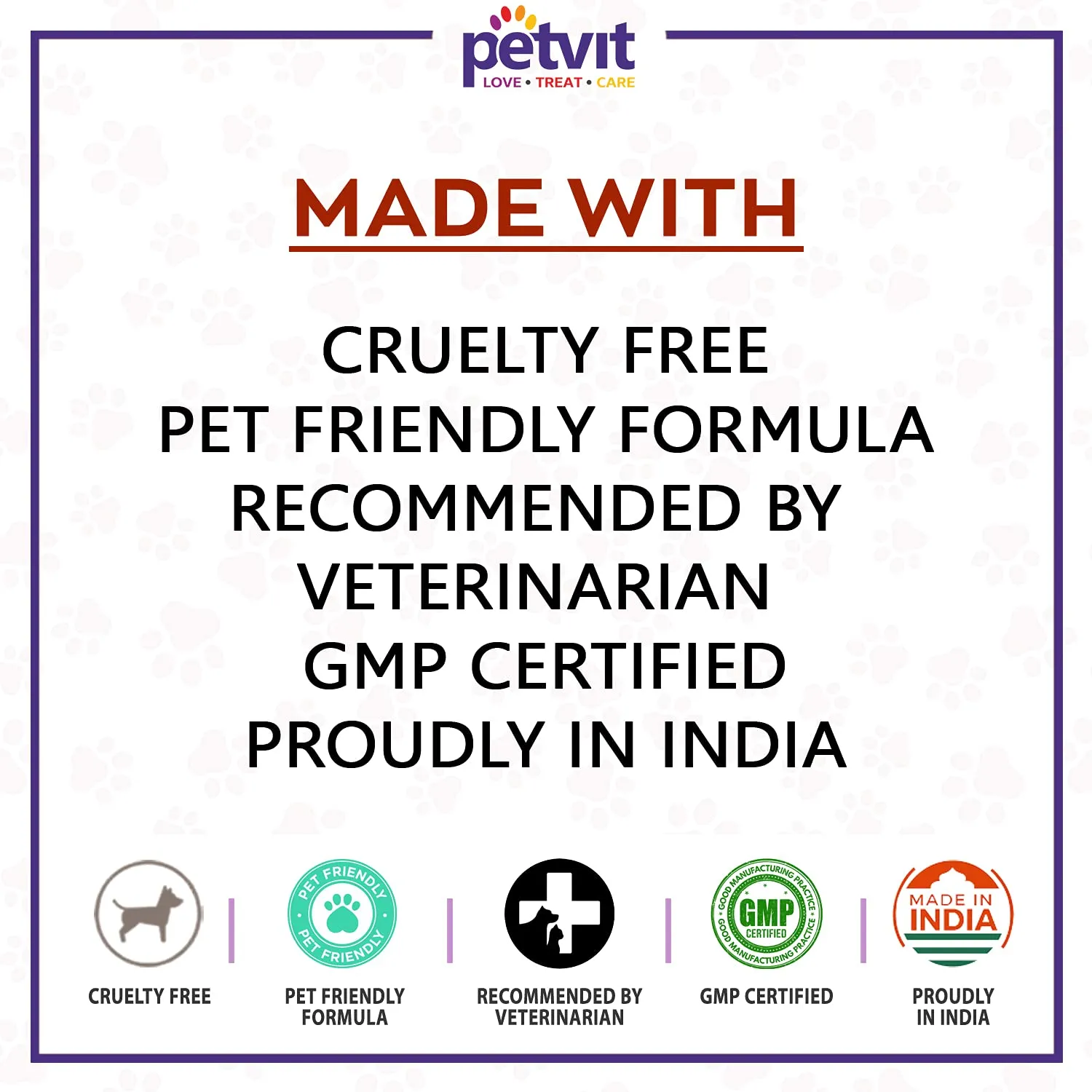 Petvit Odor Remover Spray with Lavender | Eliminate Bad Breath | Detangling Hair | Paraben Free & pH-Balance -for All Breed Dog & Cat – 100ml