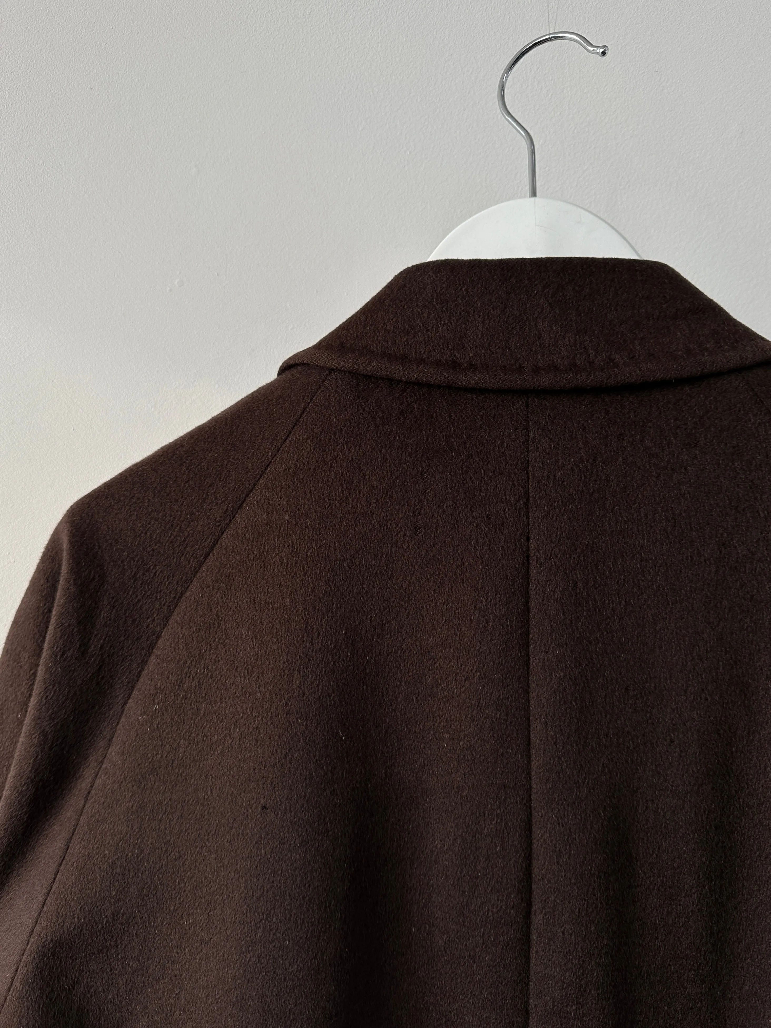 Pierre Balmain 80s Pure Cashmere Coat - XL