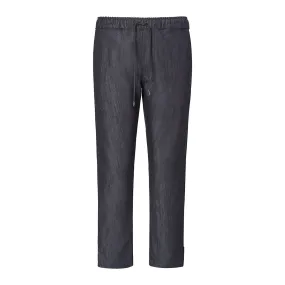 Pinn Strap Trouser - Blue Denim