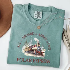 Polar Express Sweatshirt – All Aboard Holiday Design