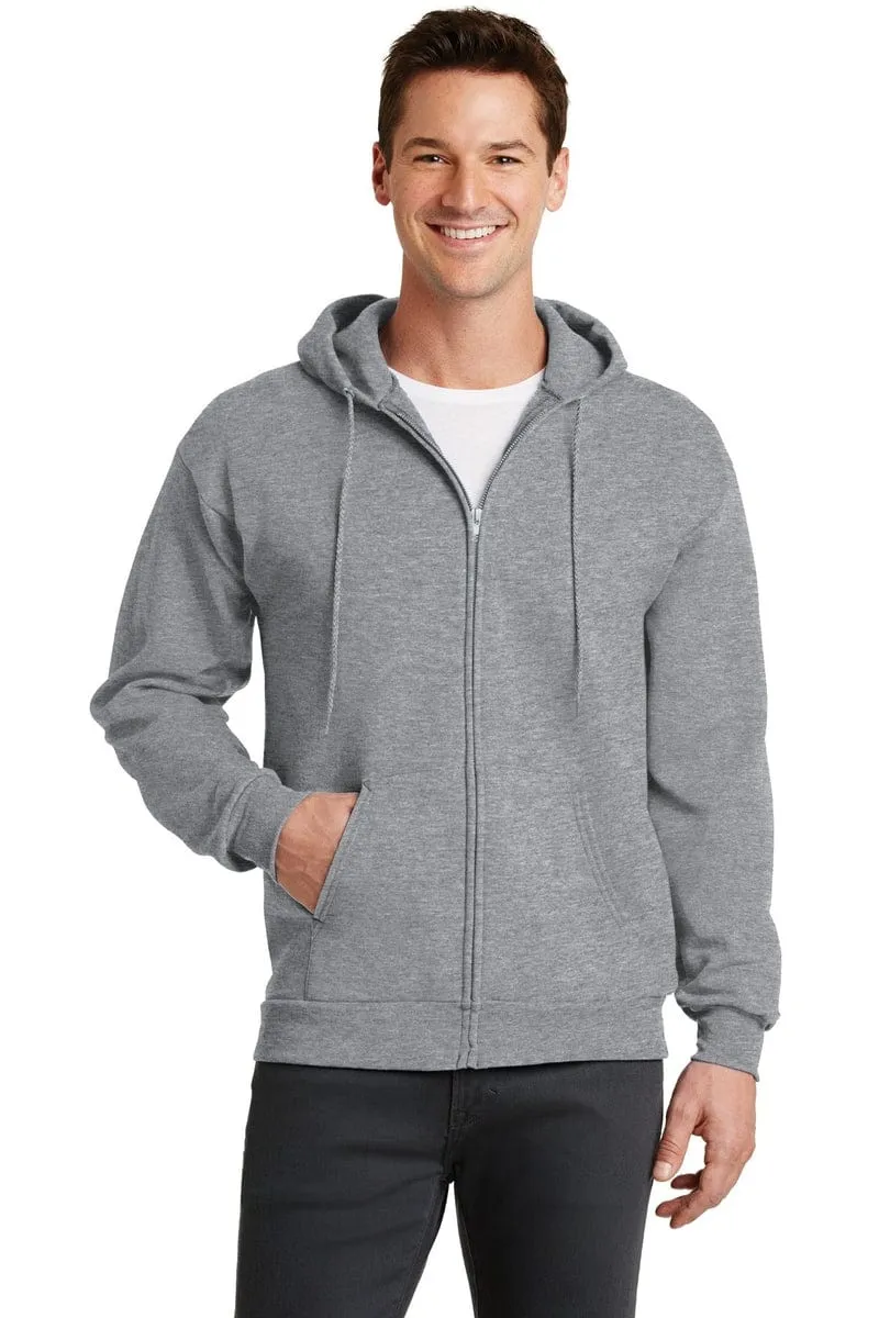 Port & Company ®  - Core Fleece Full-Zip Hooded Sweatshirt. PC78ZH