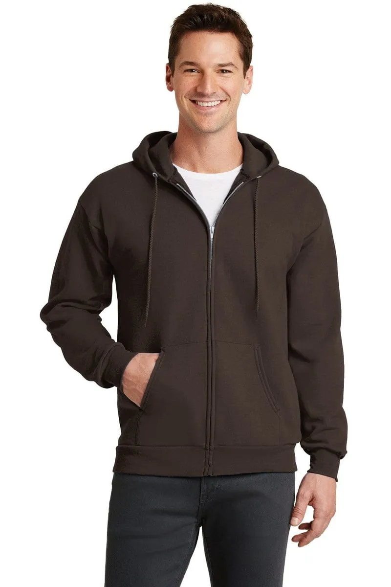 Port & Company ®  - Core Fleece Full-Zip Hooded Sweatshirt. PC78ZH