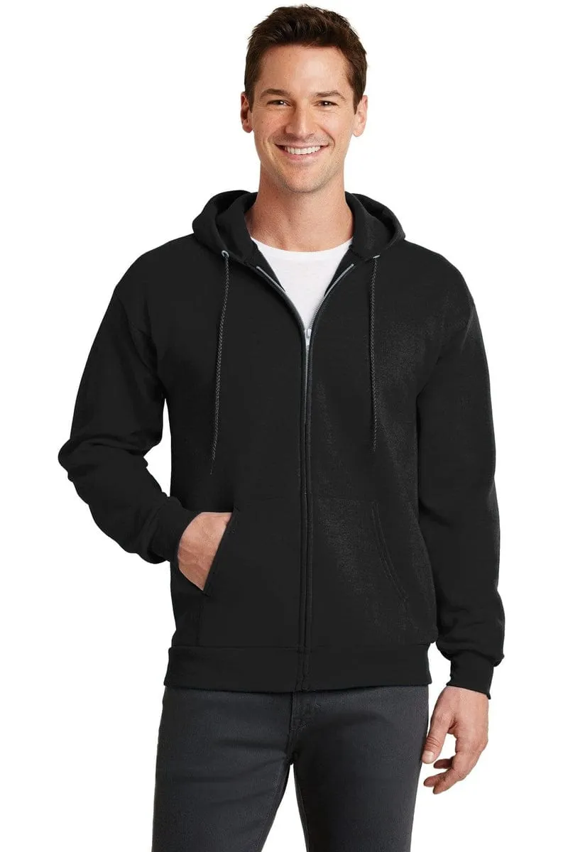 Port & Company ®  - Core Fleece Full-Zip Hooded Sweatshirt. PC78ZH