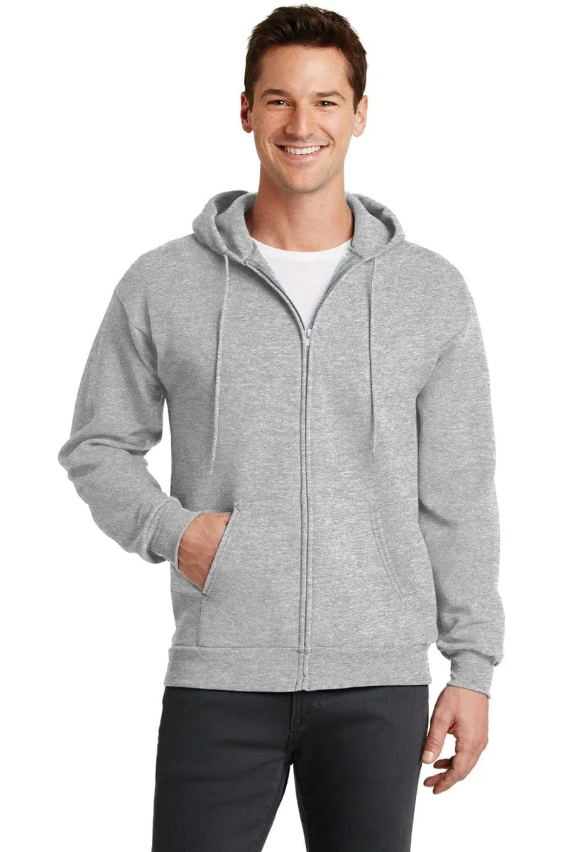 Port & Company ®  - Core Fleece Full-Zip Hooded Sweatshirt. PC78ZH