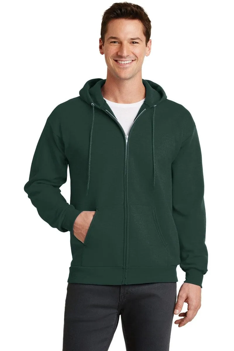 Port & Company ®  - Core Fleece Full-Zip Hooded Sweatshirt. PC78ZH