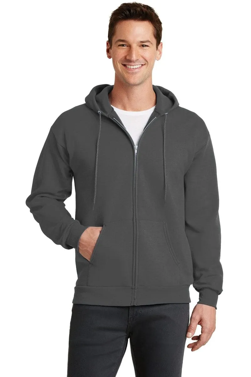 Port & Company ®  - Core Fleece Full-Zip Hooded Sweatshirt. PC78ZH