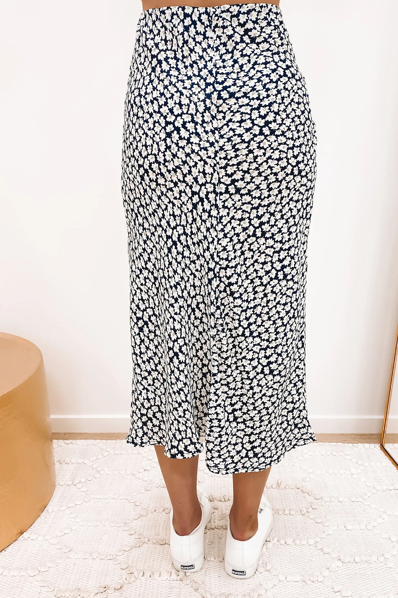 Posie Midi Skirt Print