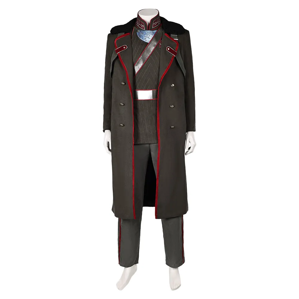 Rebel Moon: A Child of Fire Balisarius Brown Outfit Party Carnival Halloween Cosplay Costume