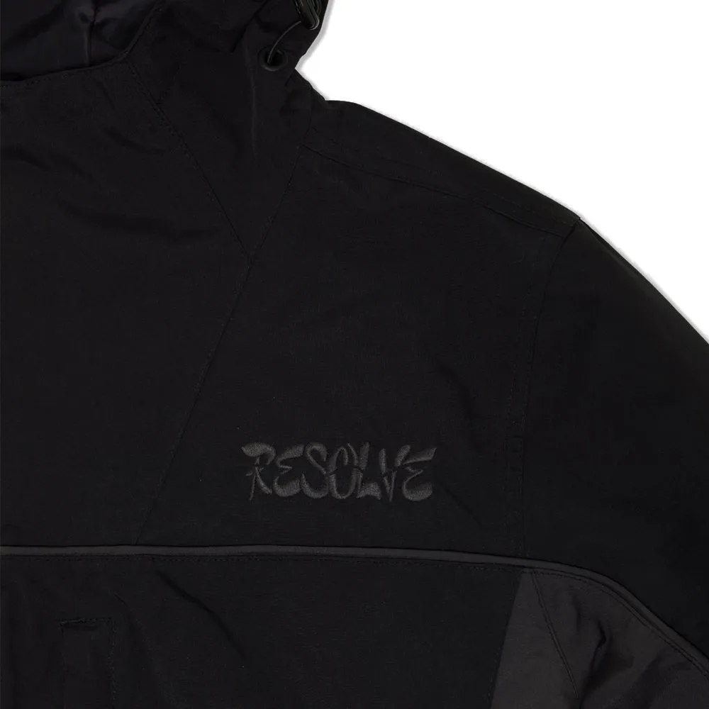 Resolve Switch Jacket | Black/Smoke