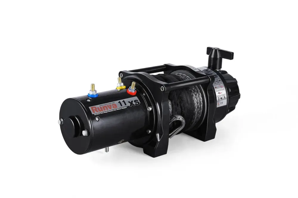 Runva 11XS Premium 12V Compact Winch with Synthetic Rope