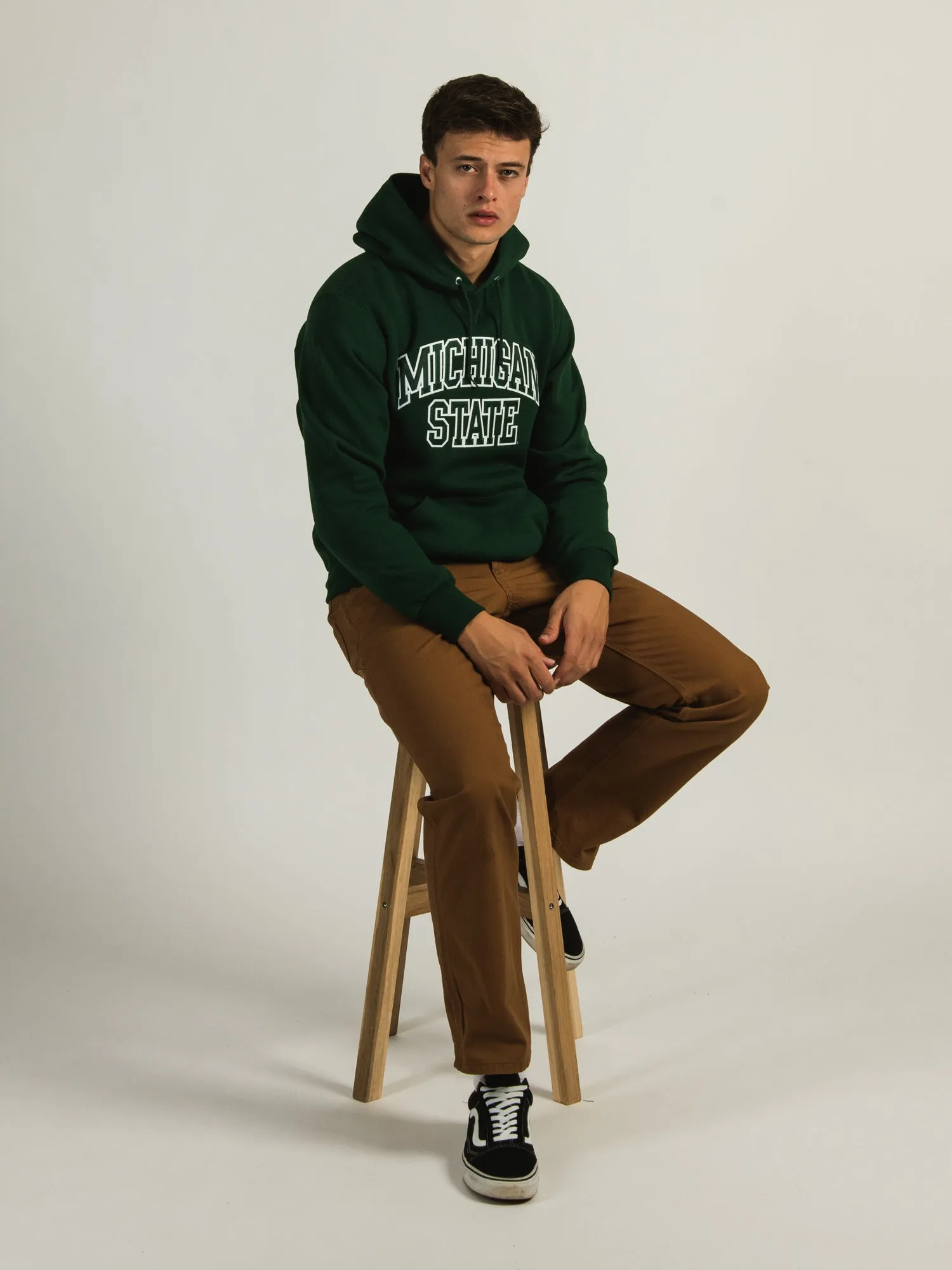 RUSSELL MICHIGAN STATE PULLOVER HOODIE - CLEARANCE