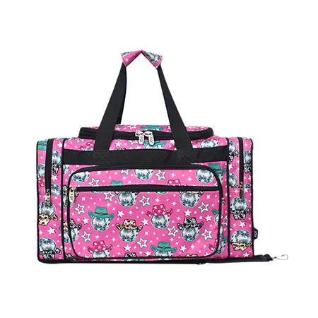 SALE! Disco Cowgirl NGIL Canvas 20" Duffle Bag