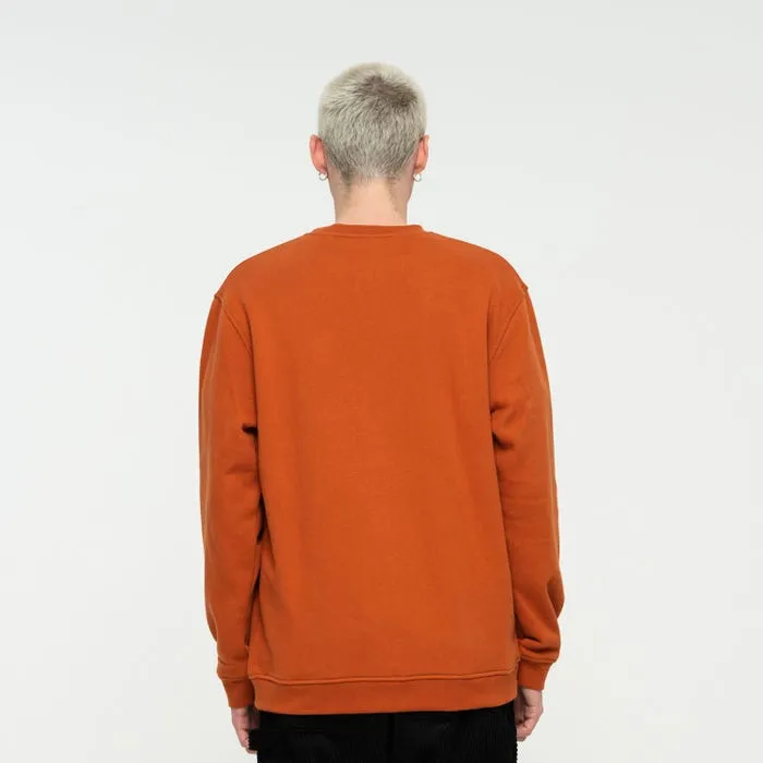 Santa Cruz Daylight Dot Front Crewneck - Copper