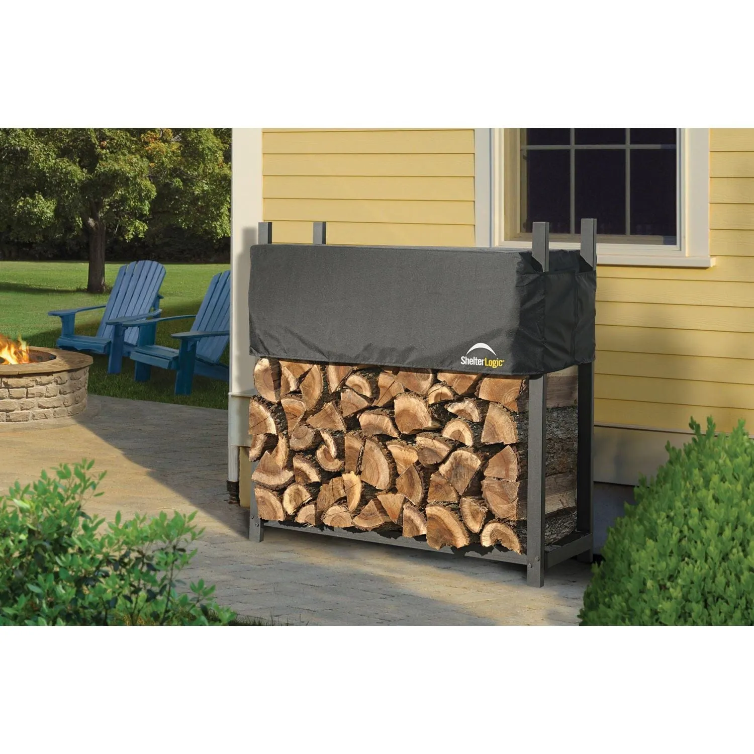 ShelterLogic | Ultra Duty Firewood Rack 4 ft. With Cover