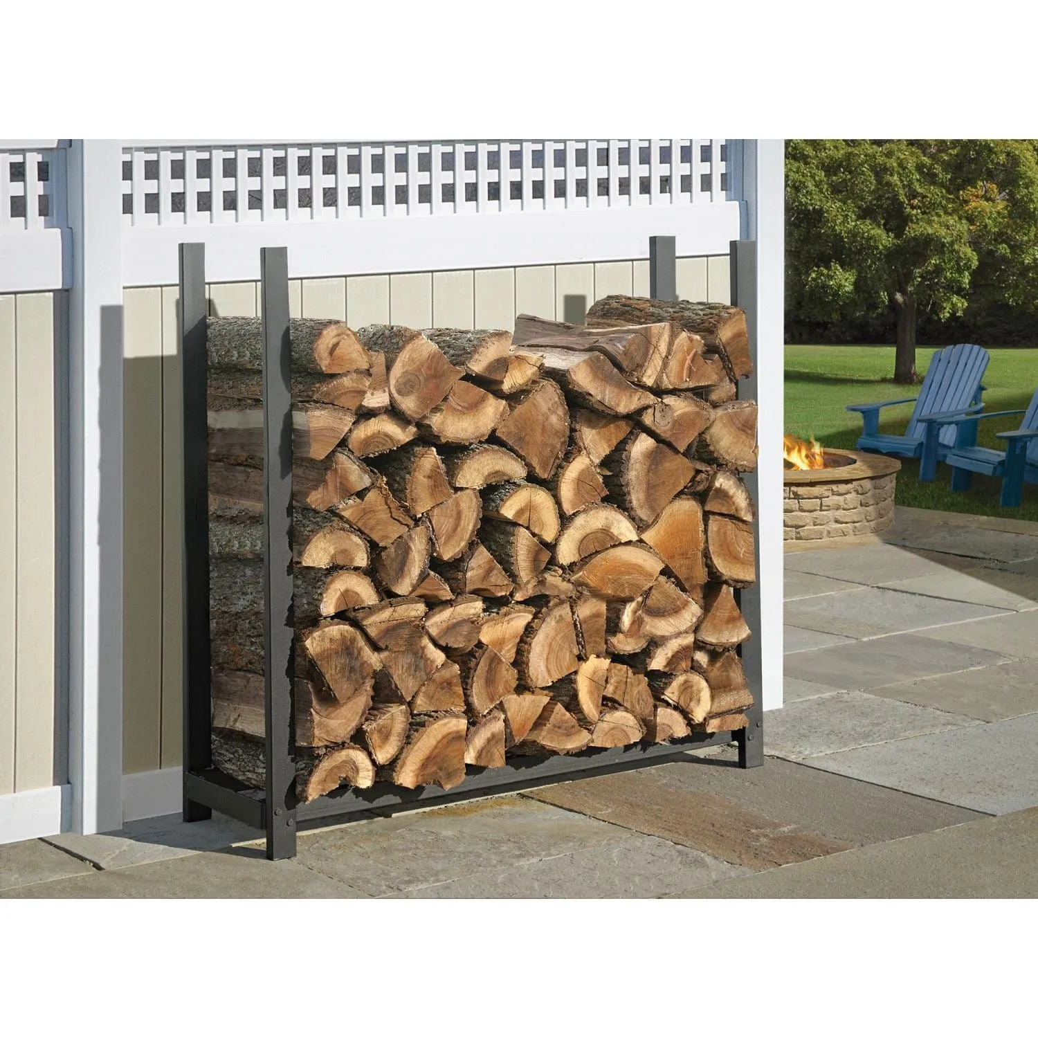 ShelterLogic | Ultra Duty Firewood Rack 4 ft. Without Cover