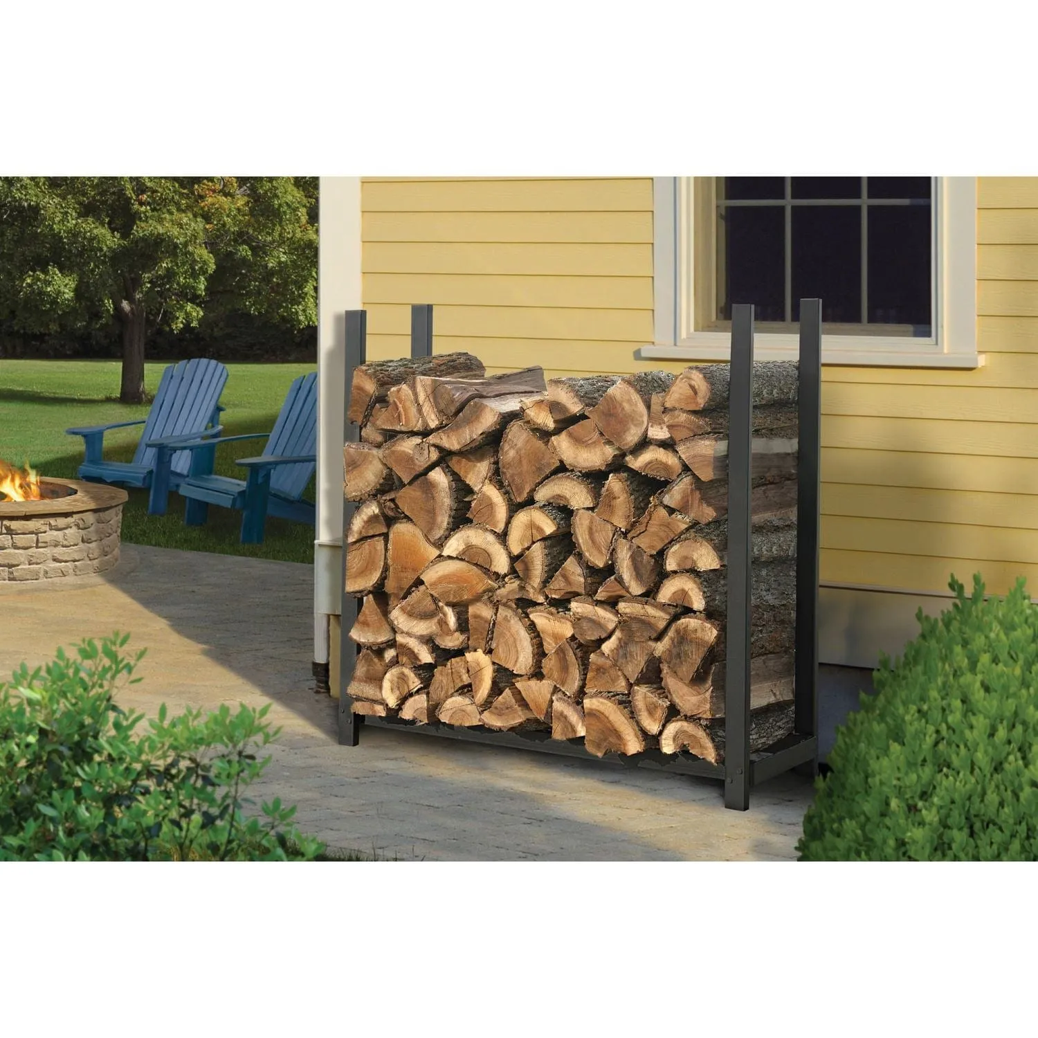 ShelterLogic | Ultra Duty Firewood Rack 4 ft. Without Cover