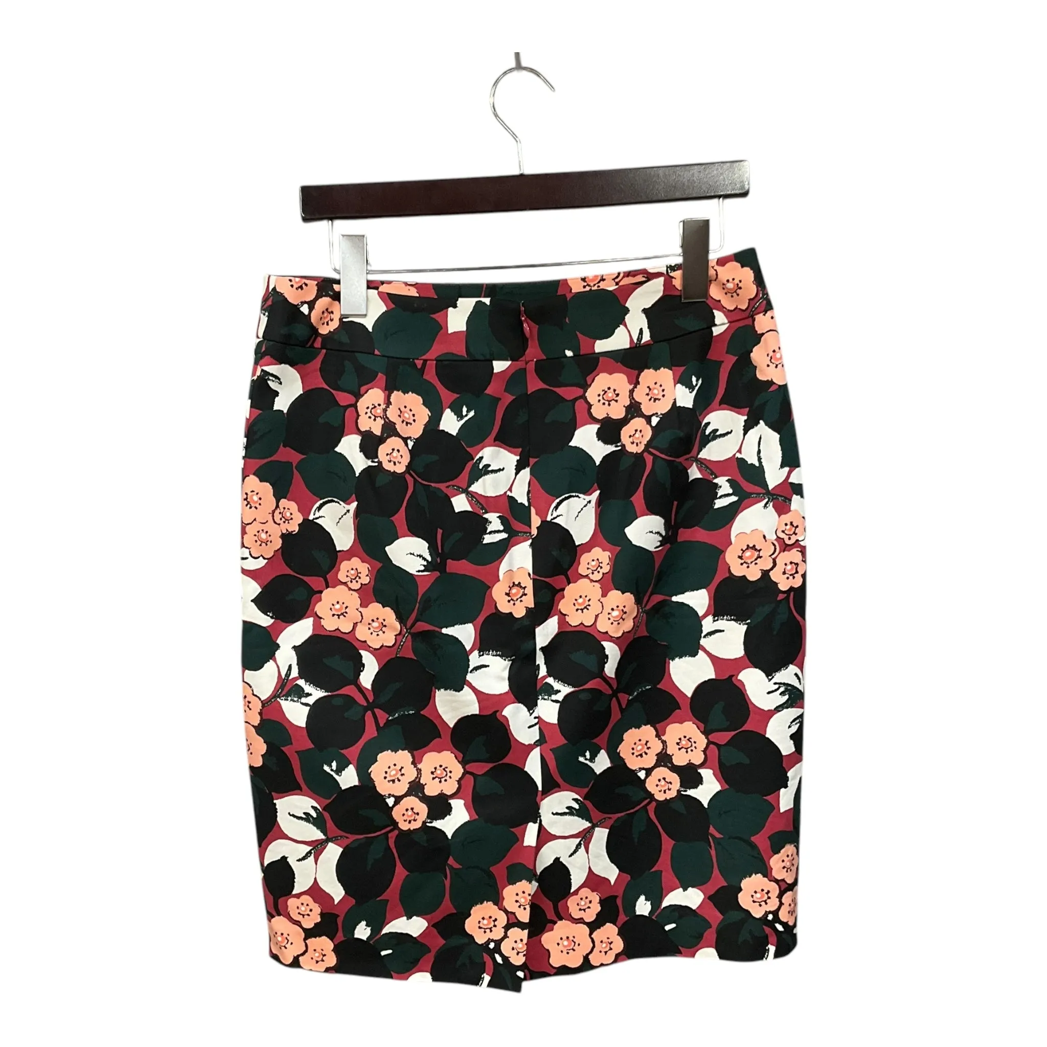 Skirt Midi By Ann Taylor In Floral Print, Size: S