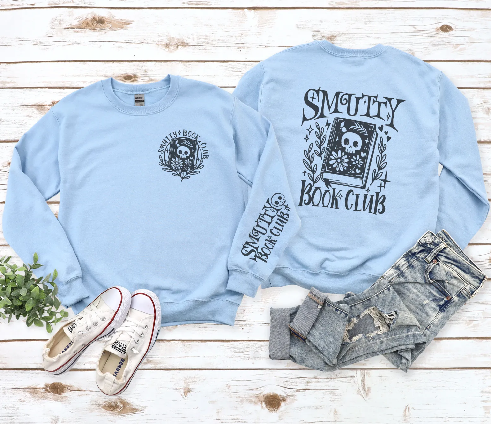 Smutty Book Club Gildan Sweatshirts