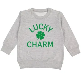 Sweet Wink Sweatshirt - Gray Lucky Charm