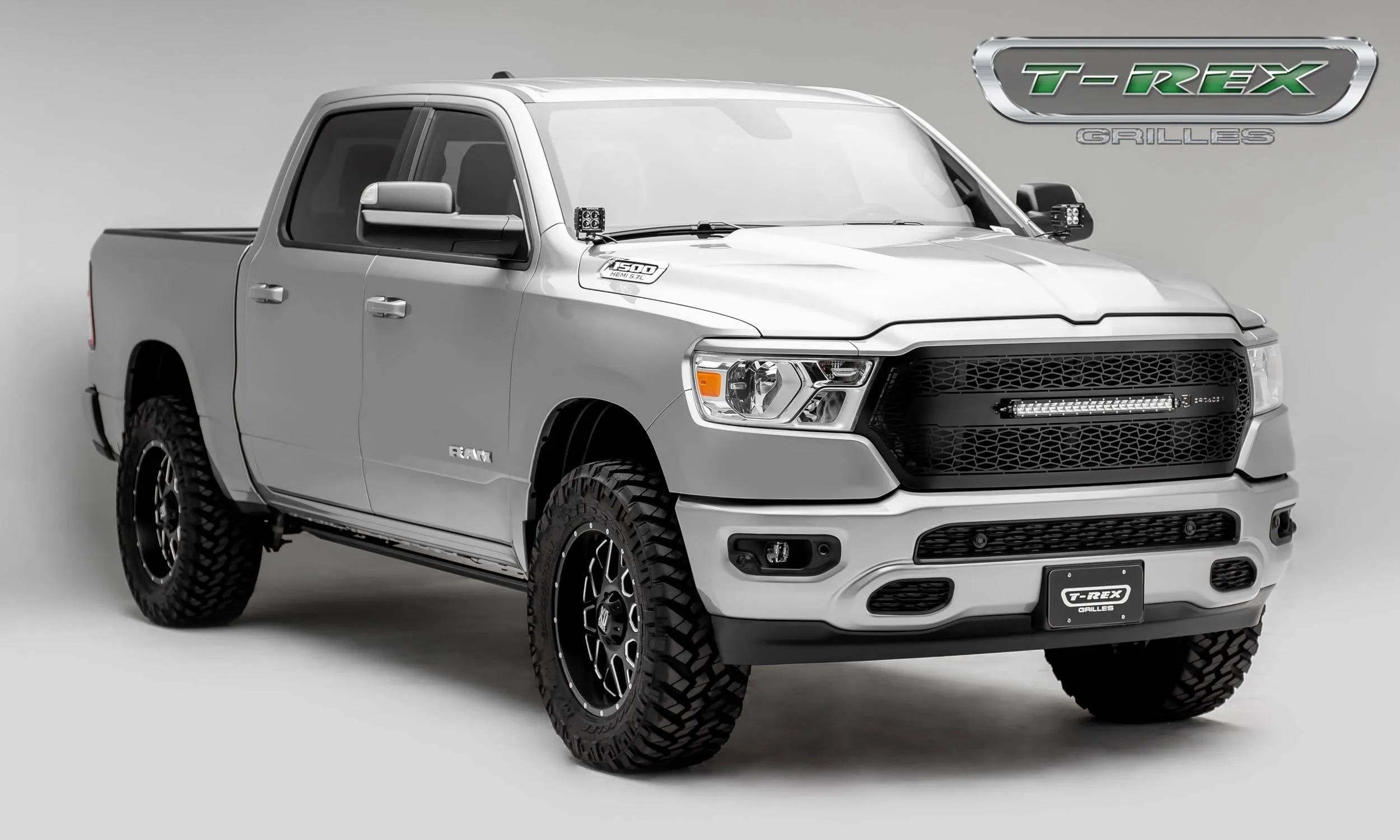 T-Rex Grilles ZROADZ Series LED Light Grille - 2019  Ram 1500