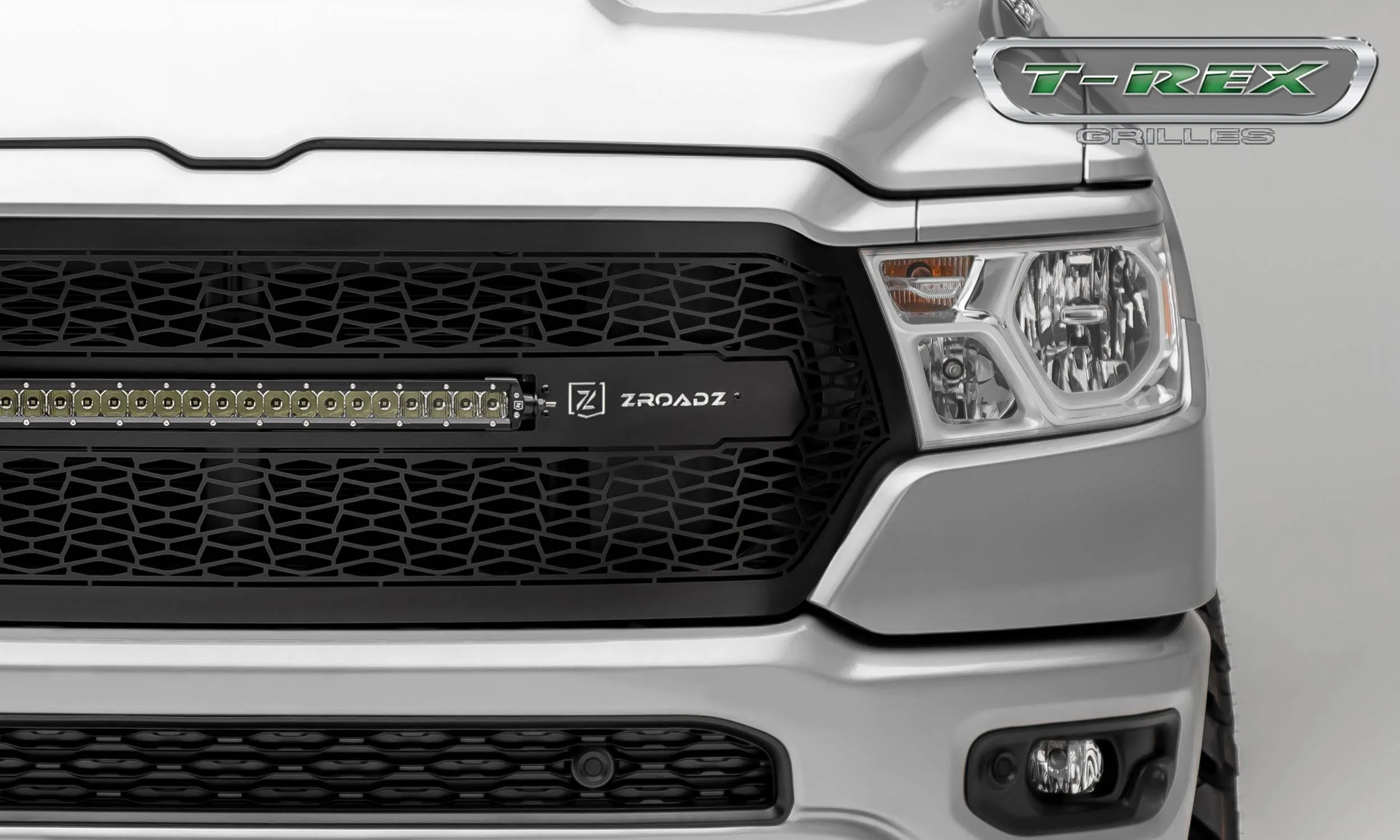 T-Rex Grilles ZROADZ Series LED Light Grille - 2019  Ram 1500