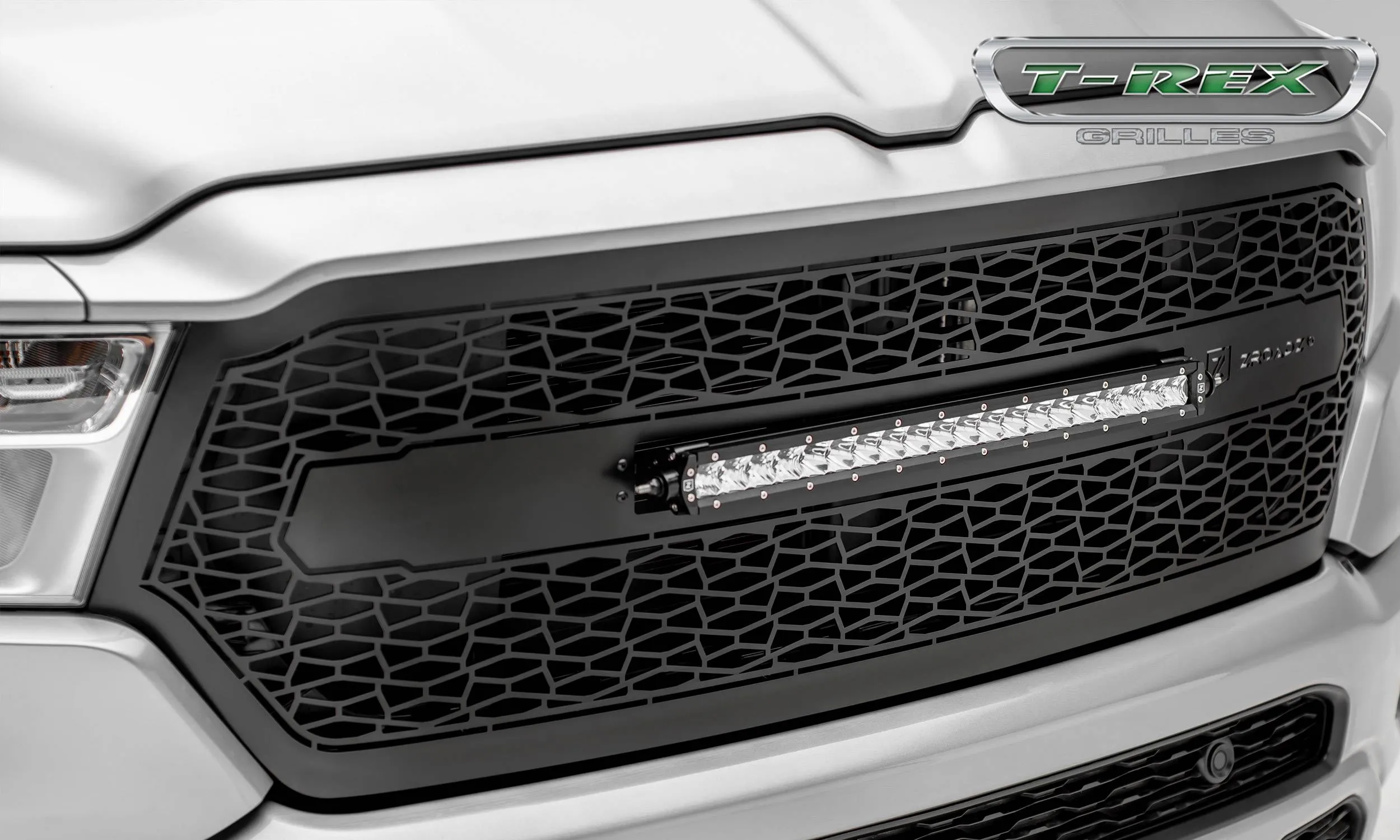 T-Rex Grilles ZROADZ Series LED Light Grille - 2019  Ram 1500