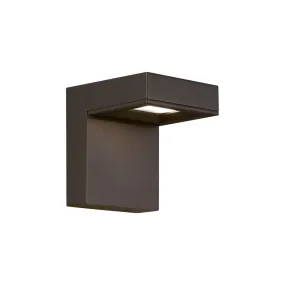 Taag 6 In. LF|SP LED Outdoor Wall Sconce 4000K Bronze Finish