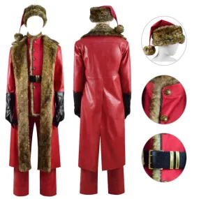 The Christmas Chronicles Santa Suit Kurt Russell Santa Suit Christmas Cosplay Outfit BEcostume