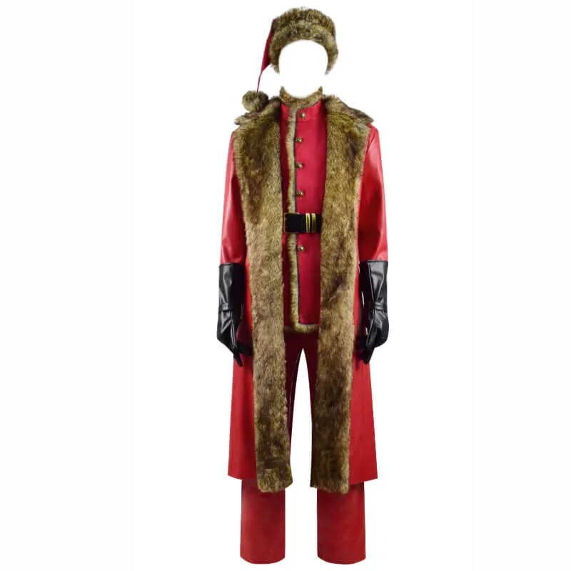 The Christmas Chronicles Santa Suit Kurt Russell Santa Suit Christmas Cosplay Outfit BEcostume