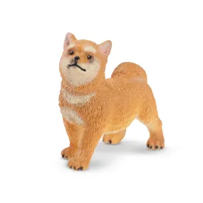 Toymany Mini Standing Japanese Shiba Inu Puppy Figurine Toy