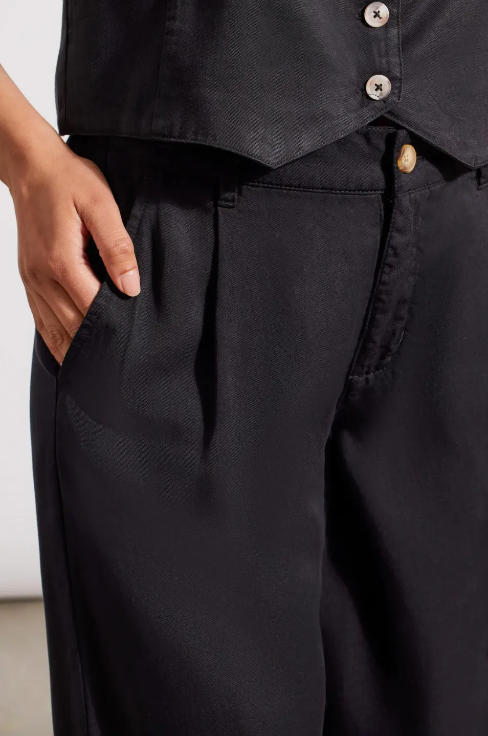 TRBL Twill Pant-Blk