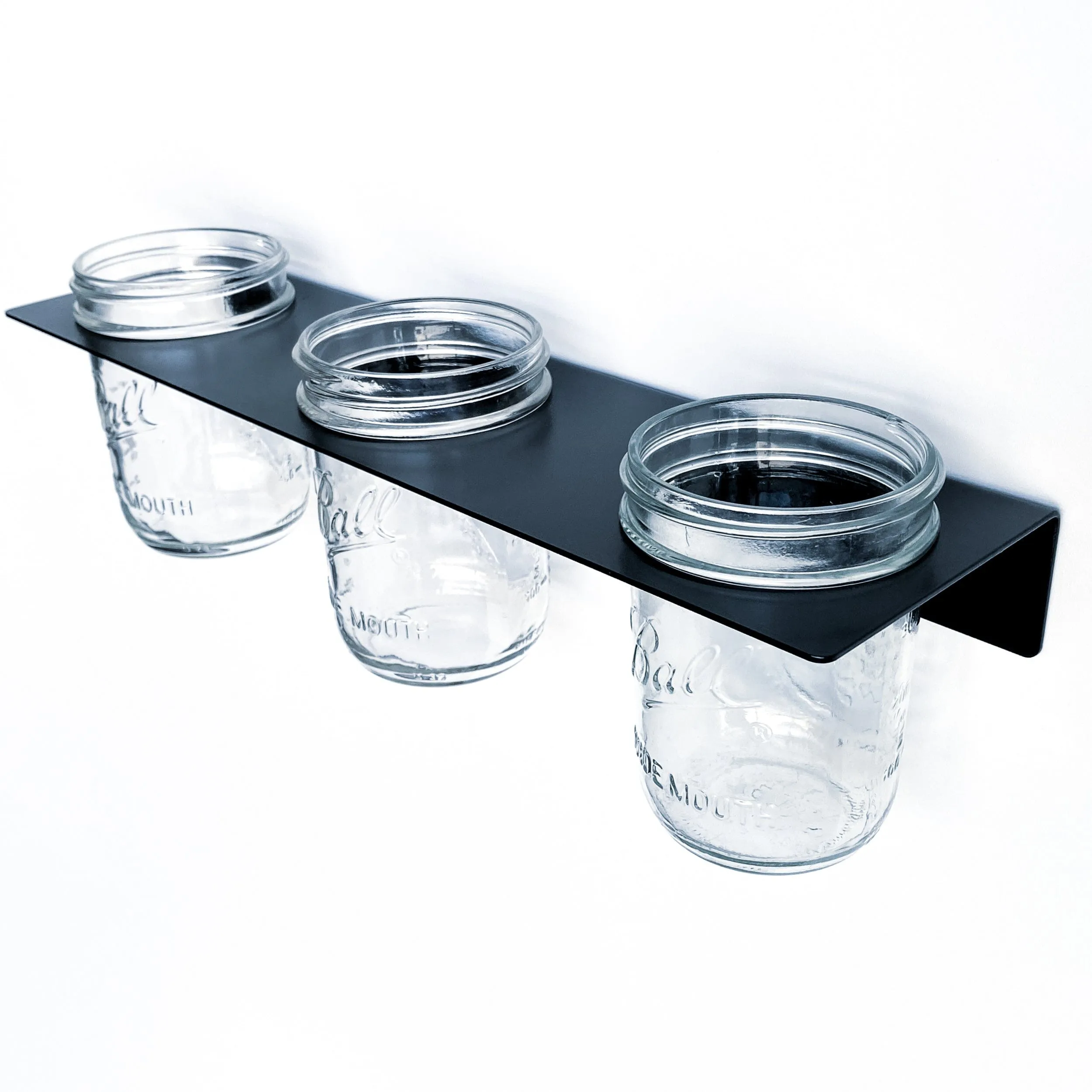 Triple Mason Jar Shelf