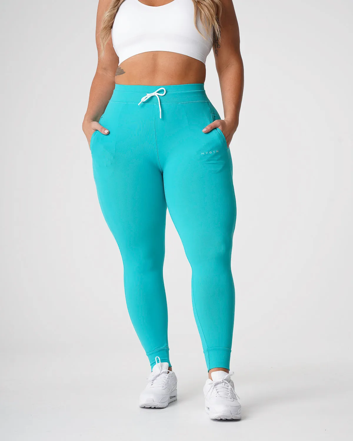 Turquoise Joggers