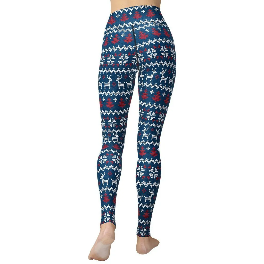 Ugly Christmas Yoga Leggings