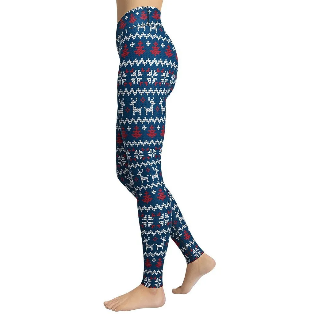 Ugly Christmas Yoga Leggings