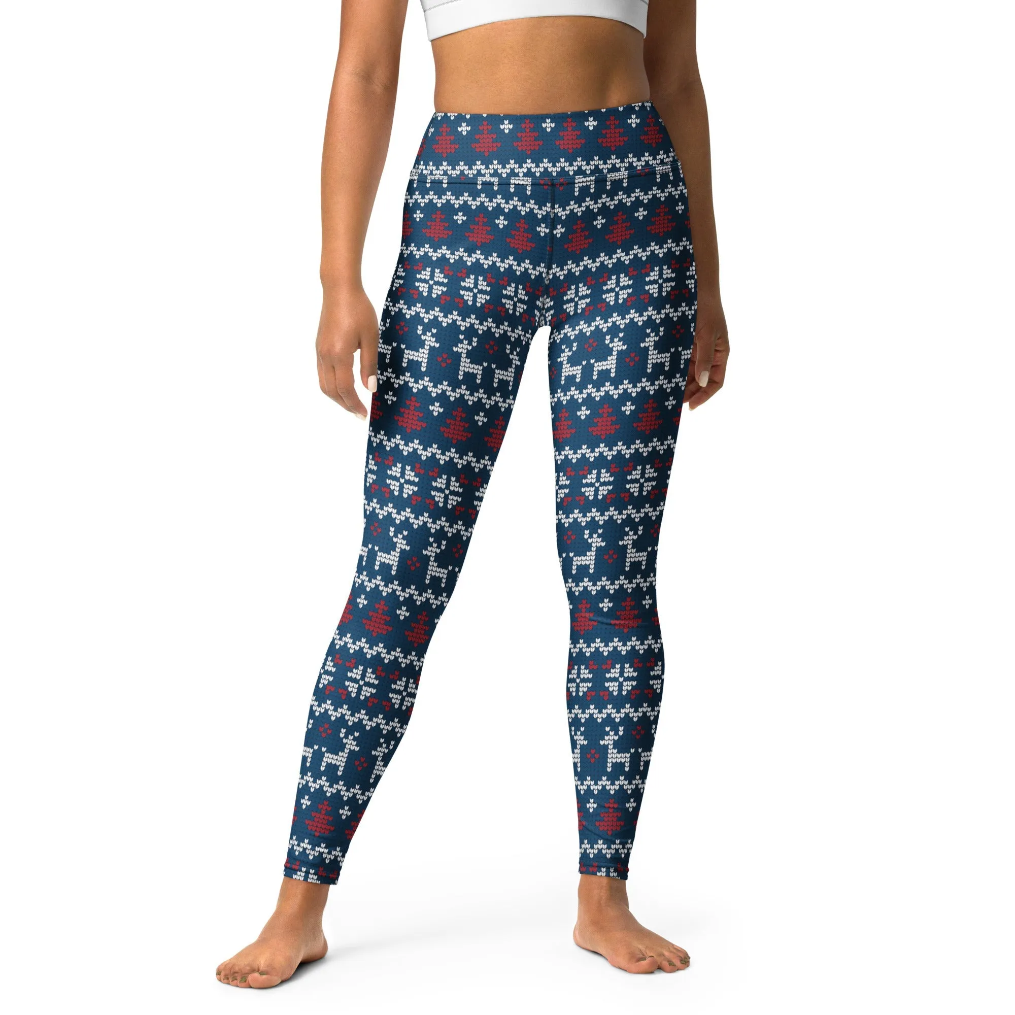 Ugly Christmas Yoga Leggings