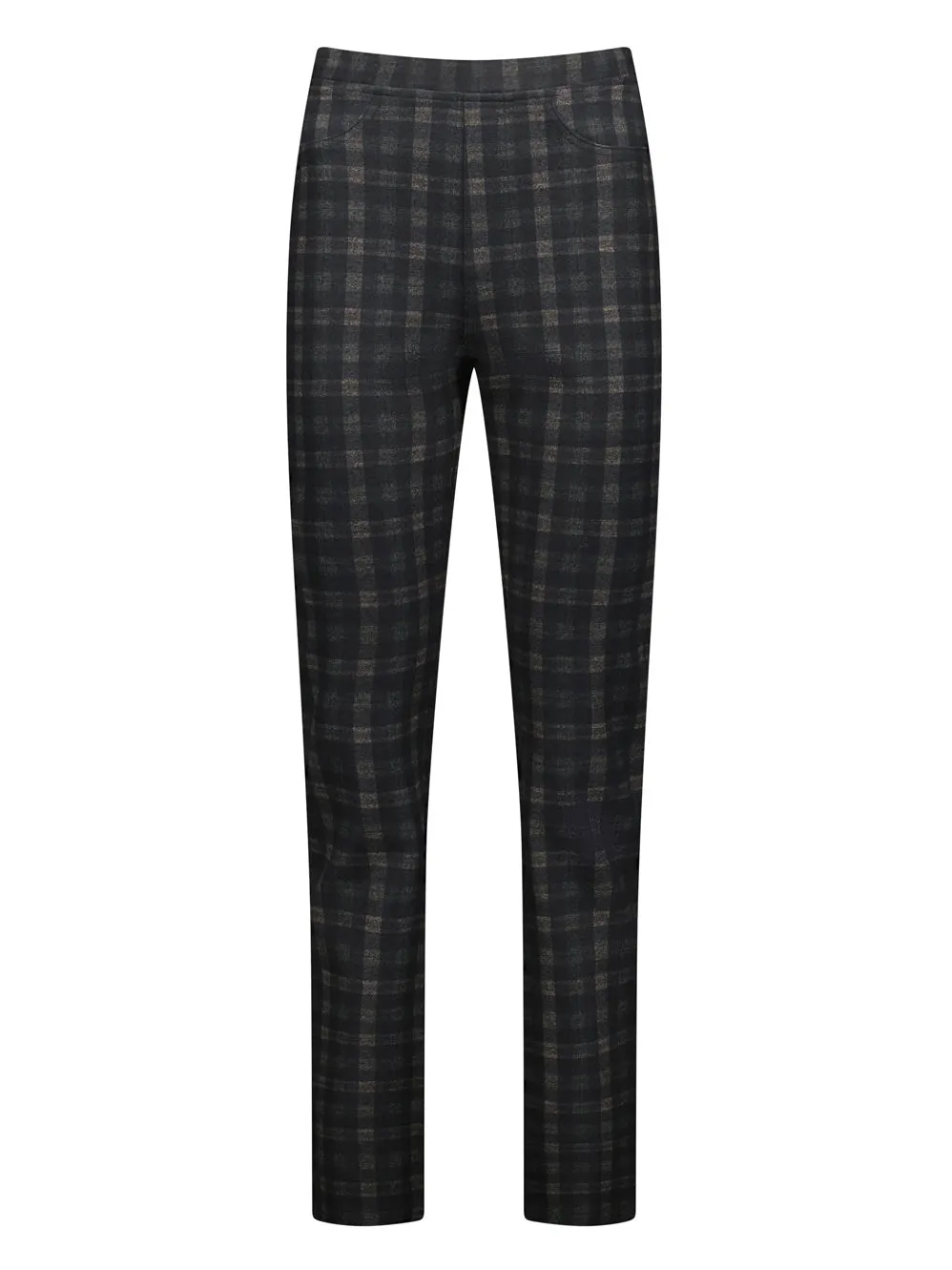 VASSALLI SLIM PULL ON PRINTED PANT