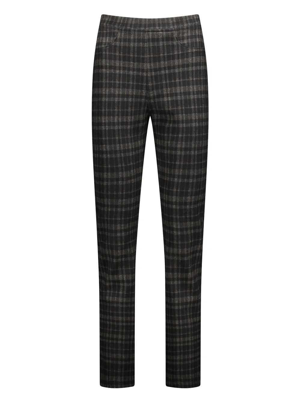 VASSALLI SLIM PULL ON PRINTED PANT