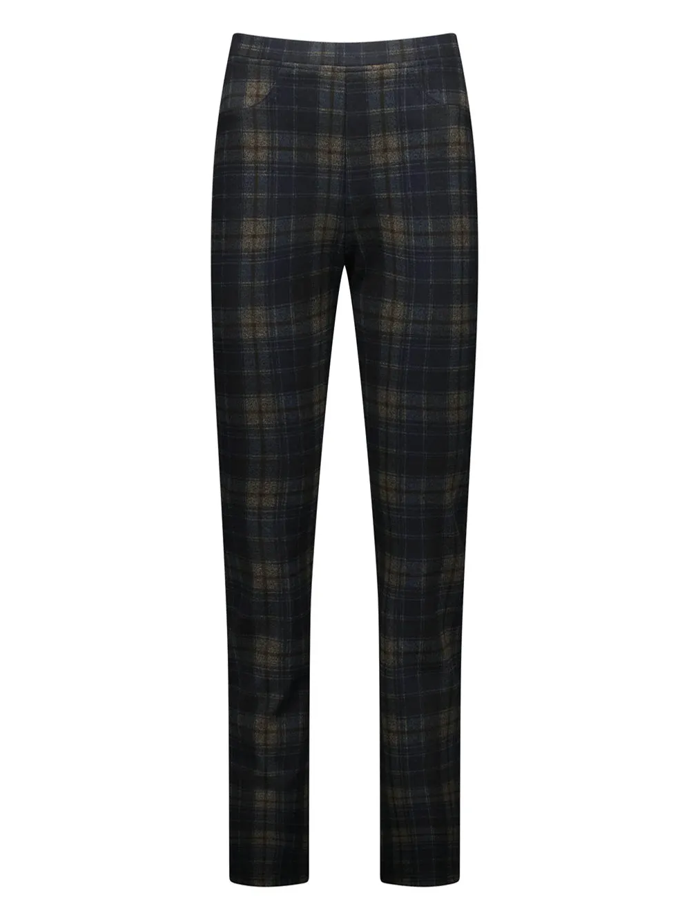 VASSALLI SLIM PULL ON PRINTED PANT