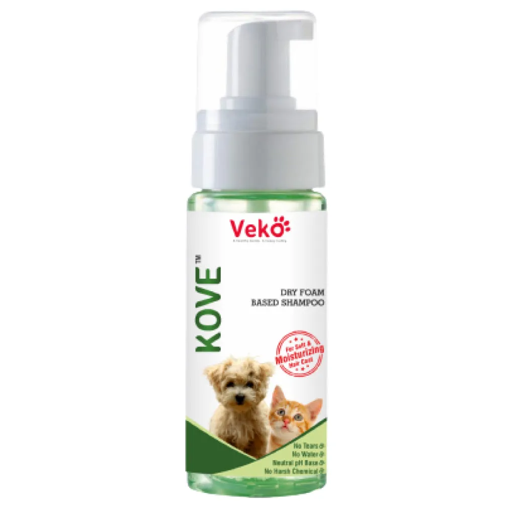 Veko Kove Dry Base Shampoo for Dogs and Cats (140ml)