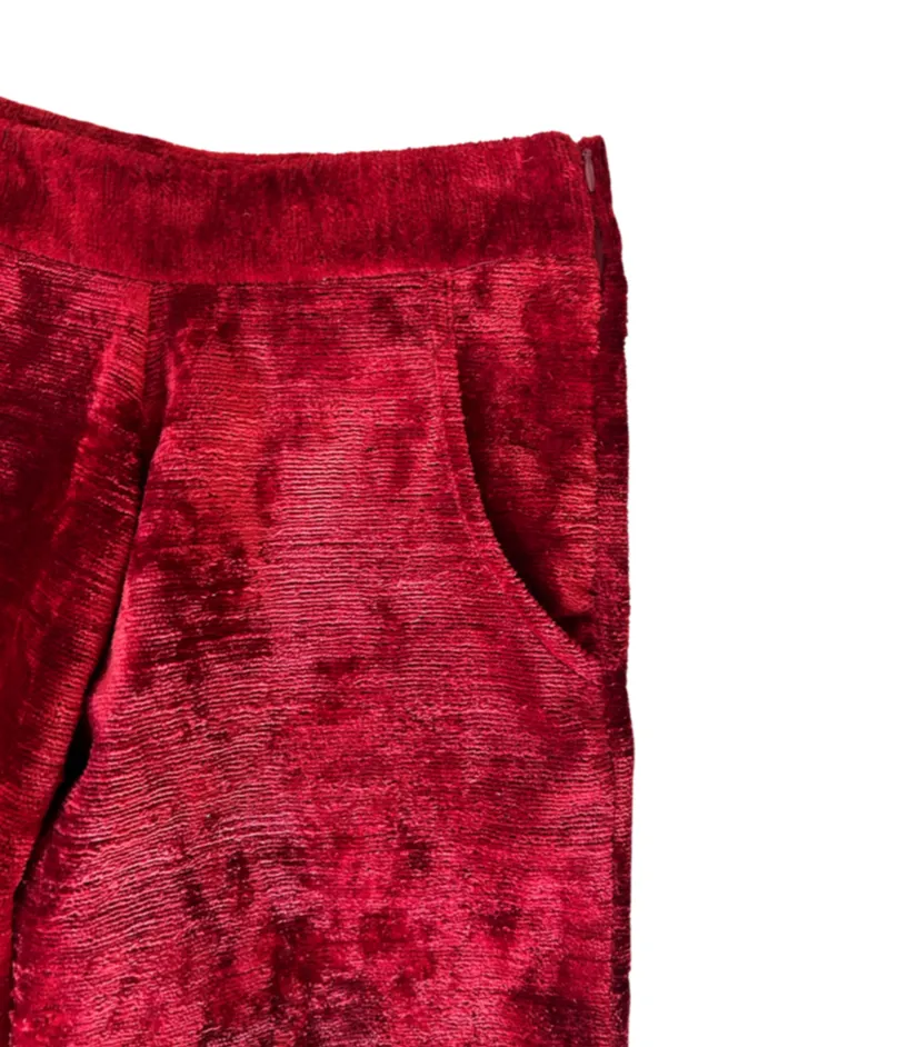 Velvet Harem Pants