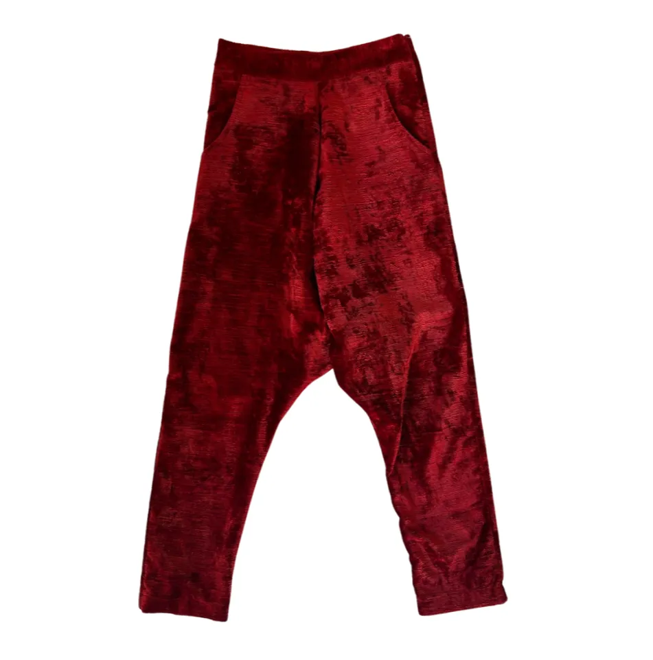 Velvet Harem Pants