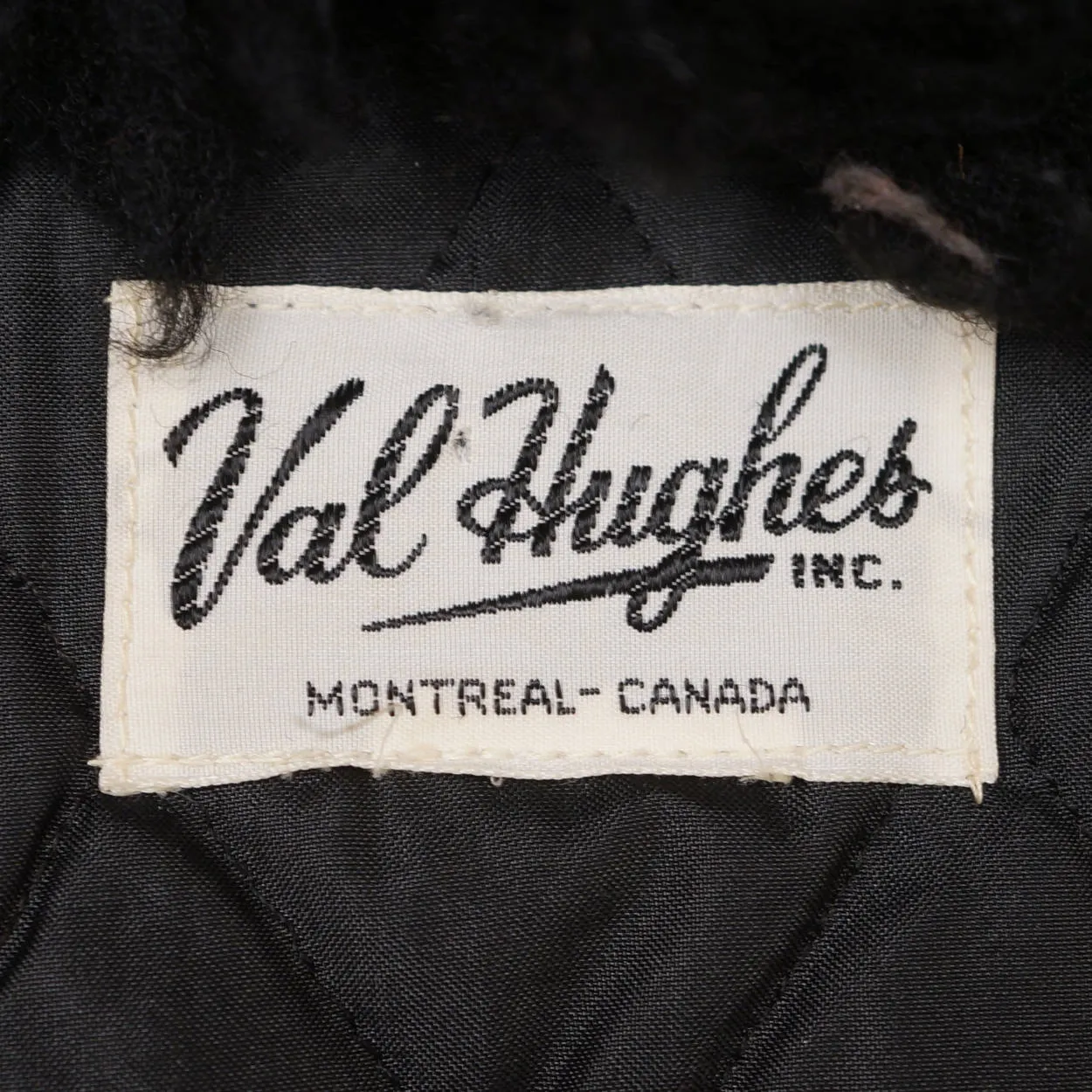 Vintage 1960s Ski Jacket Cotton Chenille Velvet Tapestry Val Hughes Montreal M